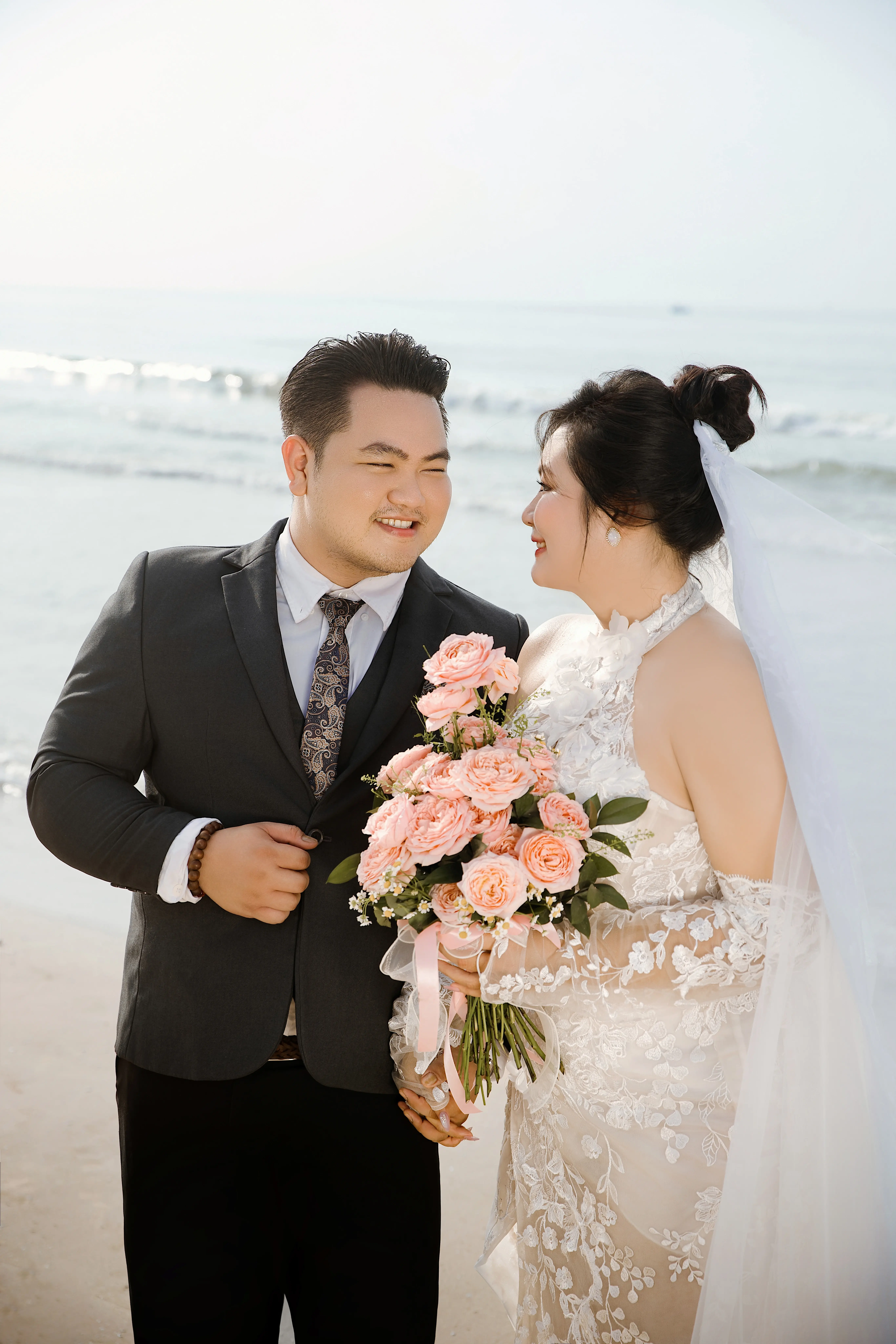Formal wedding portrait